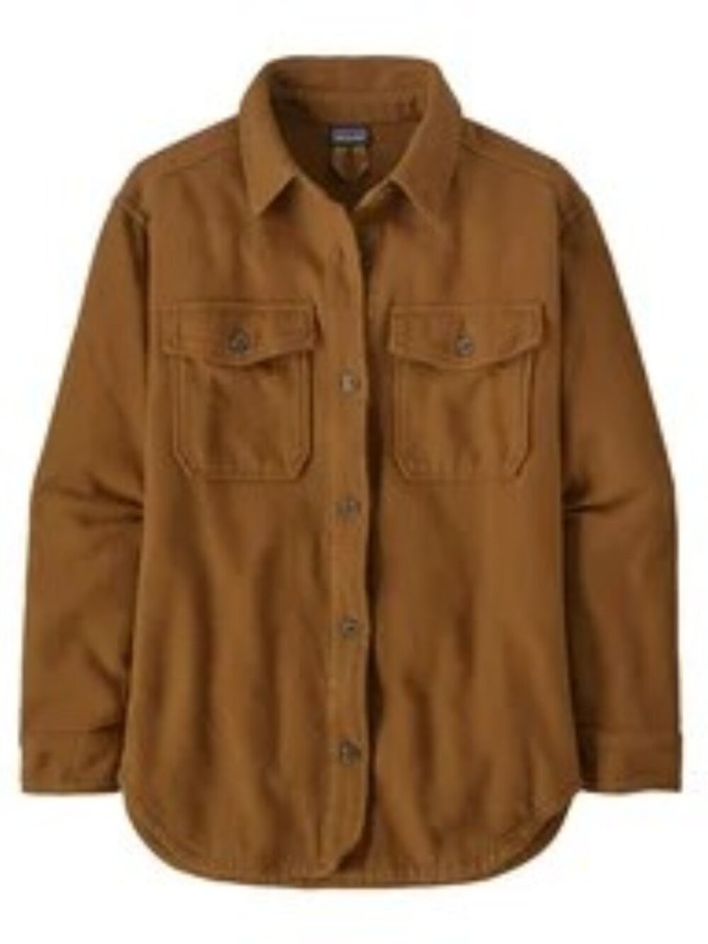 PATAGONIA WOMEN'S FJORD LOFT OVERSHIRT JACKET SHACKET SHELTER BROWN XS
